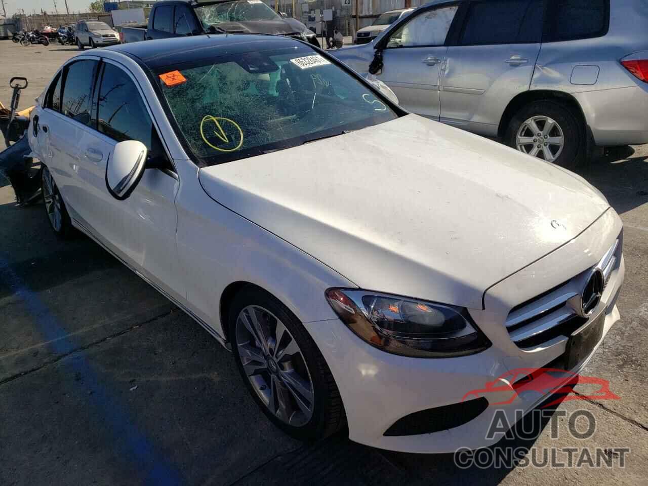 MERCEDES-BENZ C-CLASS 2017 - 55SWF4JB9HU184401