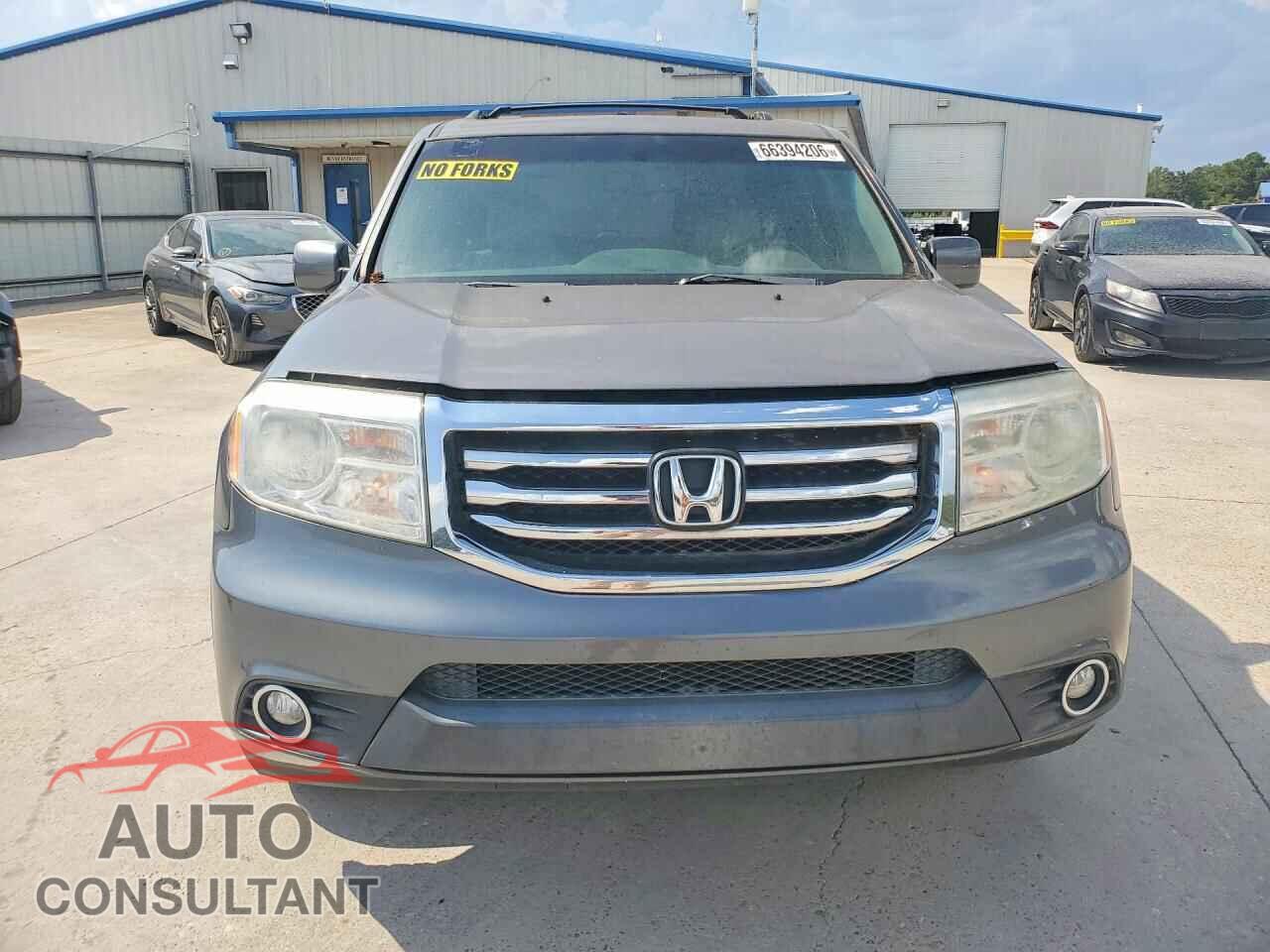 HONDA PILOT 2012 - 5FNYF3H75CB017886
