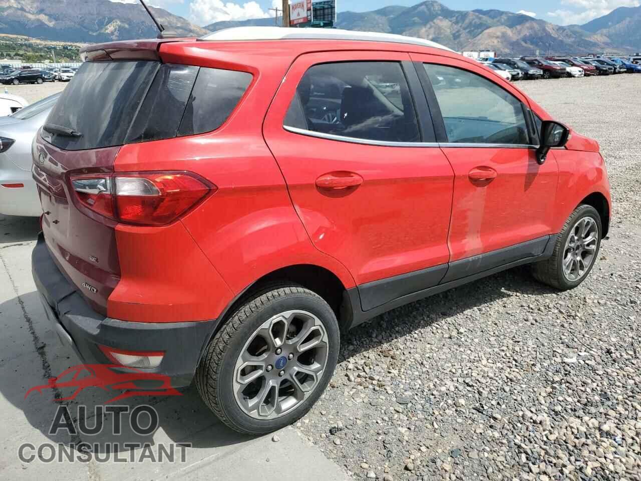 FORD ECOSPORT 2019 - MAJ6S3KLXKC251578