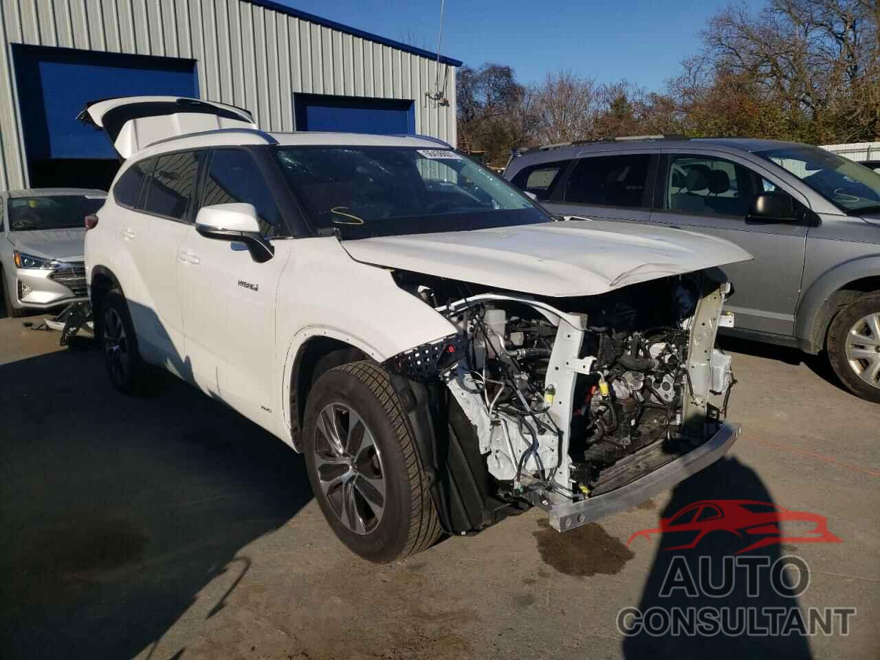 TOYOTA HIGHLANDER 2021 - 5TDGBRCH7MS038326