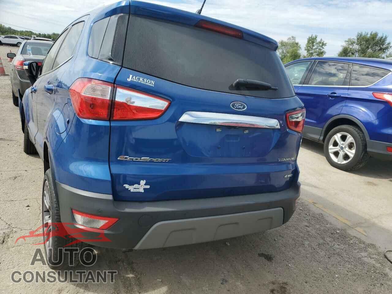 FORD ECOSPORT 2019 - MAJ6S3KL7KC295702