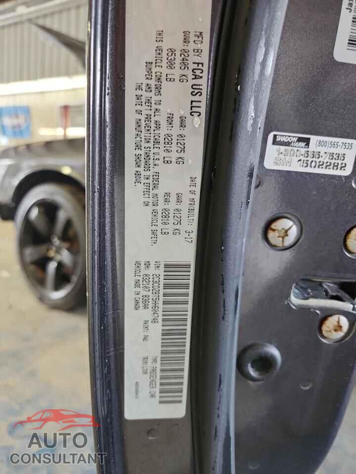 DODGE CHALLENGER 2017 - 2C3CDZBT5HH604748