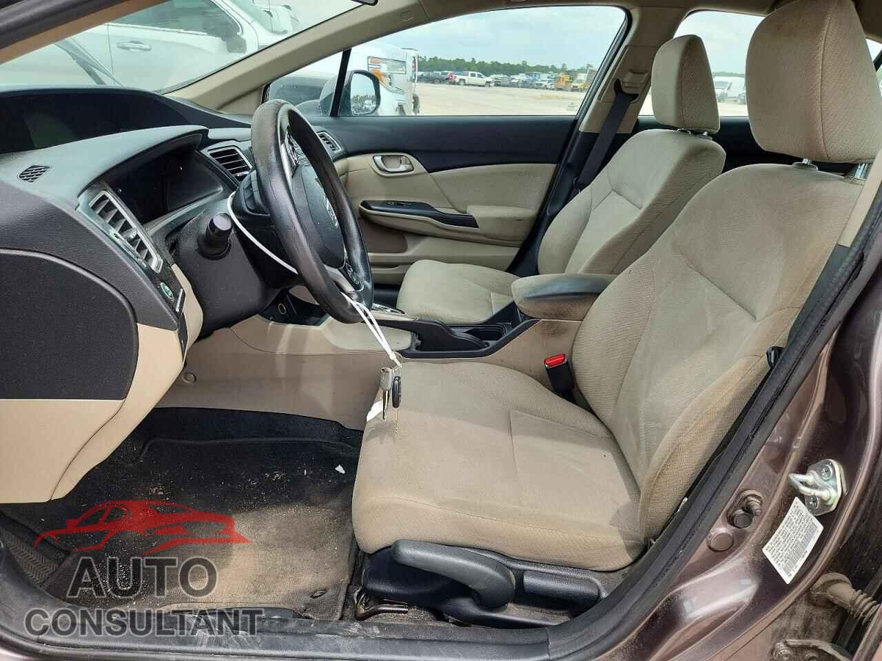 HONDA CIVIC 2013 - 19XFB2F57DE286865