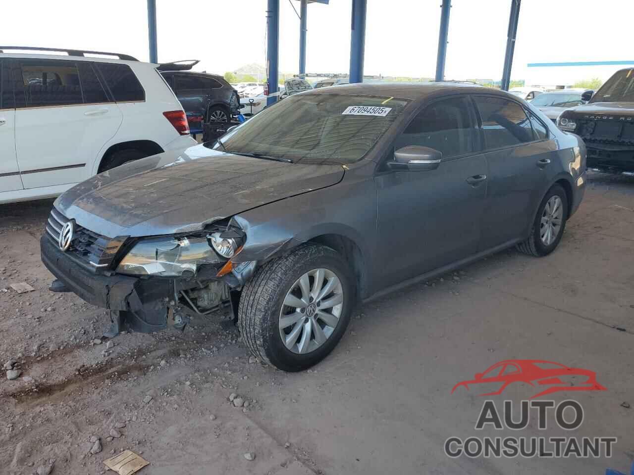 VOLKSWAGEN PASSAT 2013 - 1VWAP7A34DC083838
