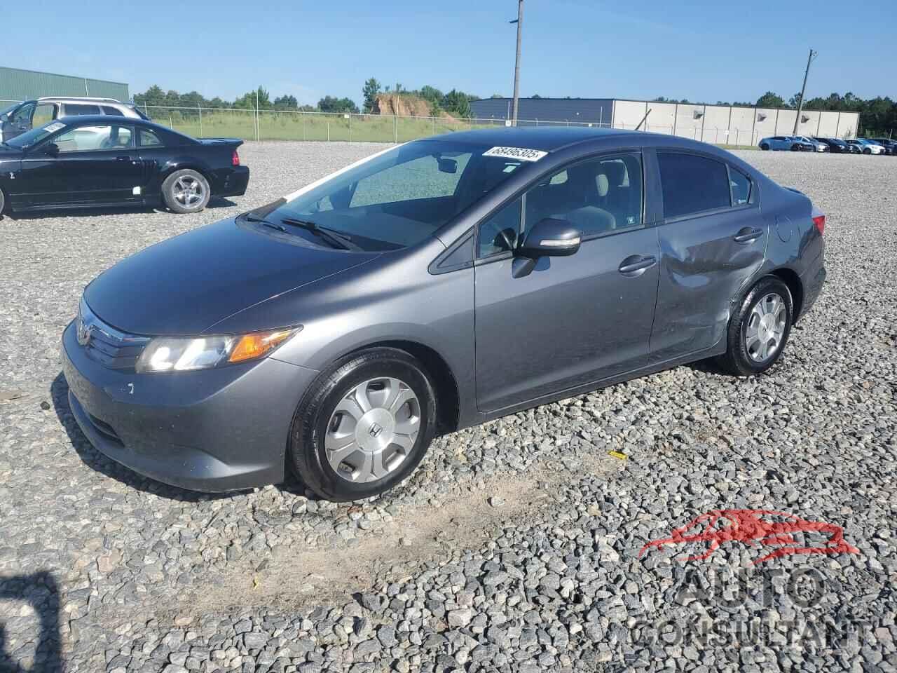 HONDA CIVIC 2012 - JHMFB4F38CS003863