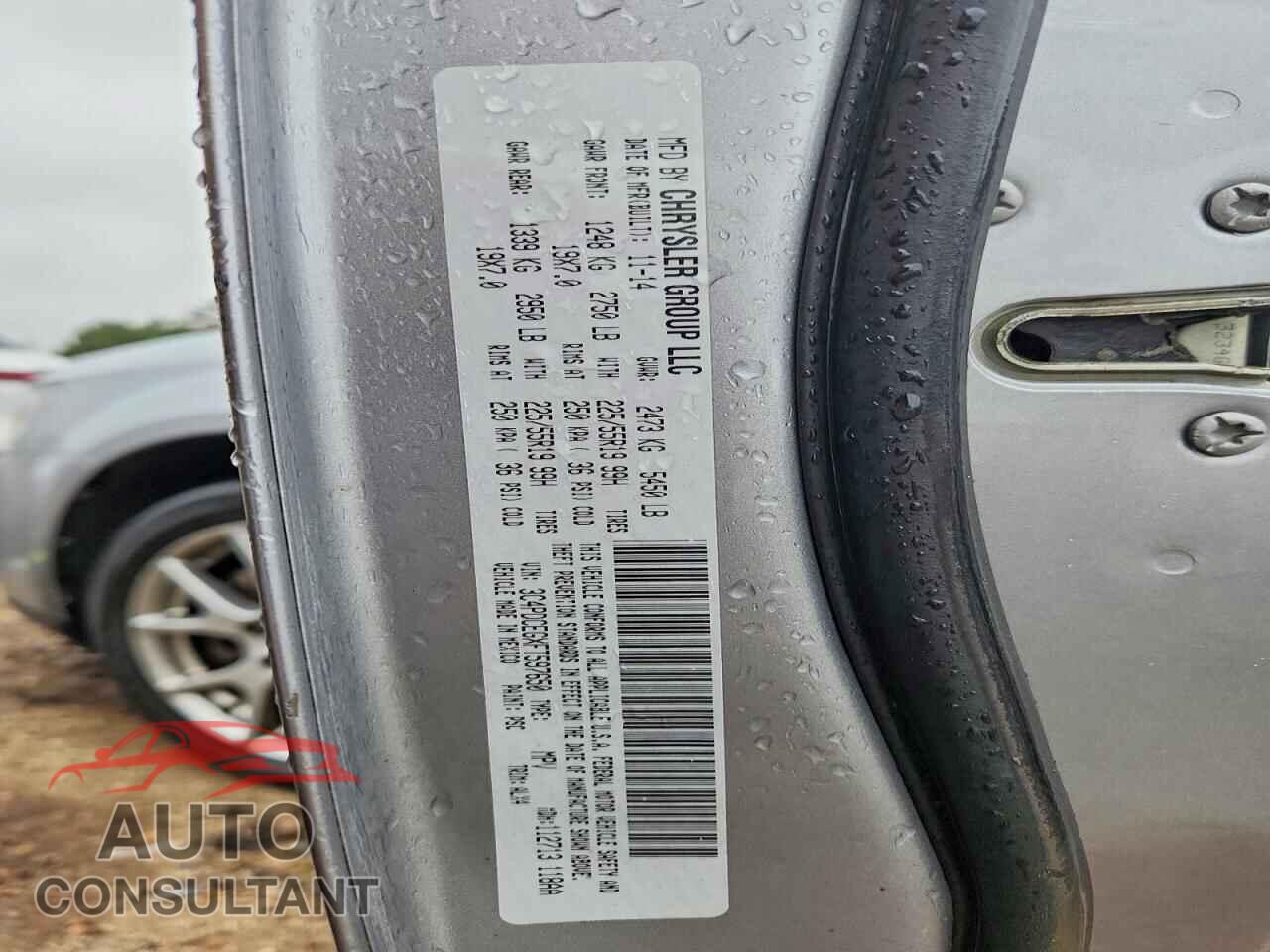 DODGE JOURNEY 2015 - 3C4PDCEGXFT597650