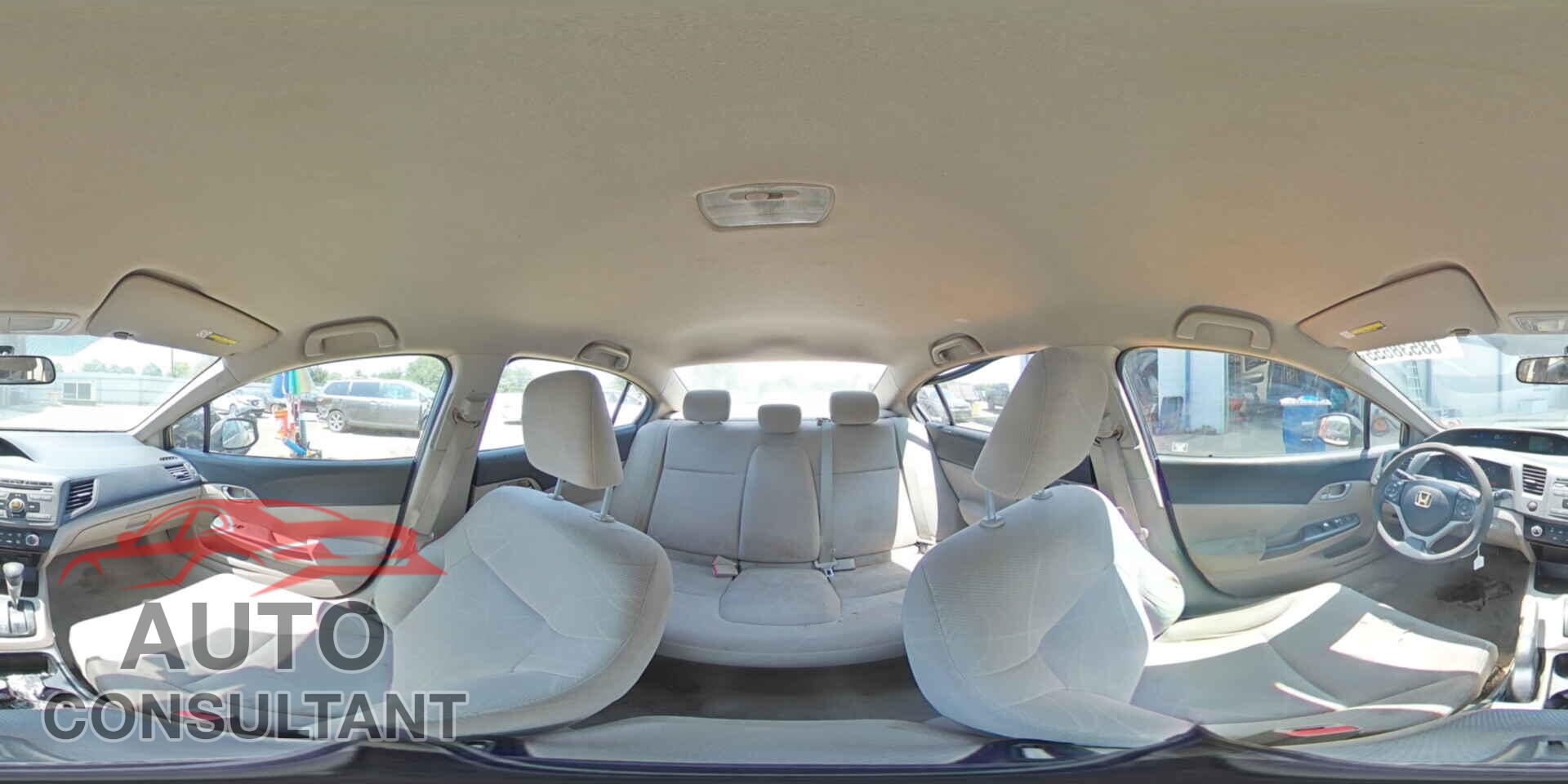 HONDA CIVIC 2012 - 19XFB2F56CE339411