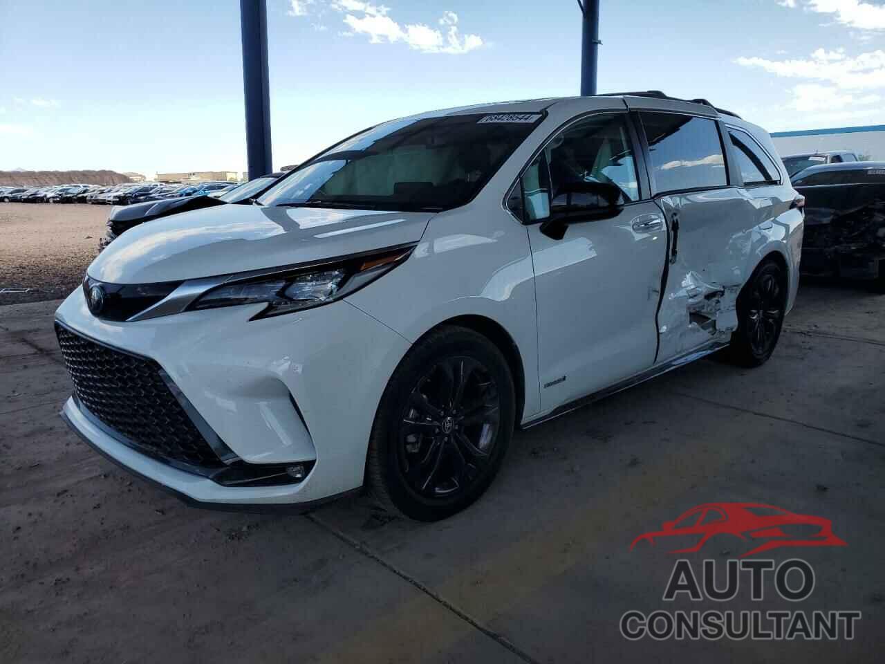 TOYOTA SIENNA 2021 - 5TDDRKEC9MS009448