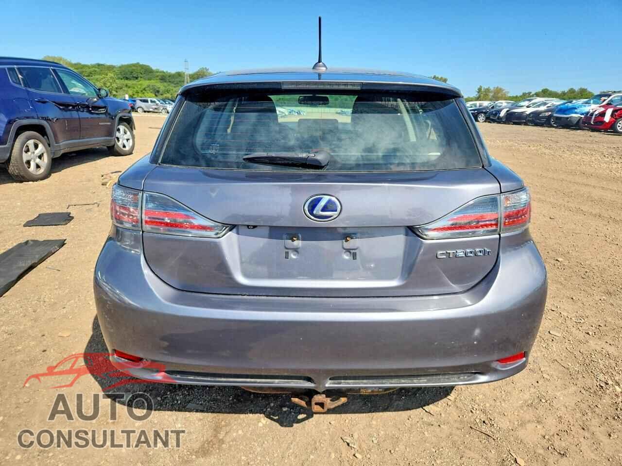 LEXUS CT 200 2012 - JTHKD5BH0C2102015