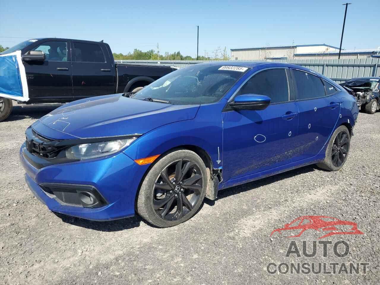 HONDA CIVIC 2021 - 2HGFC2F80MH016387