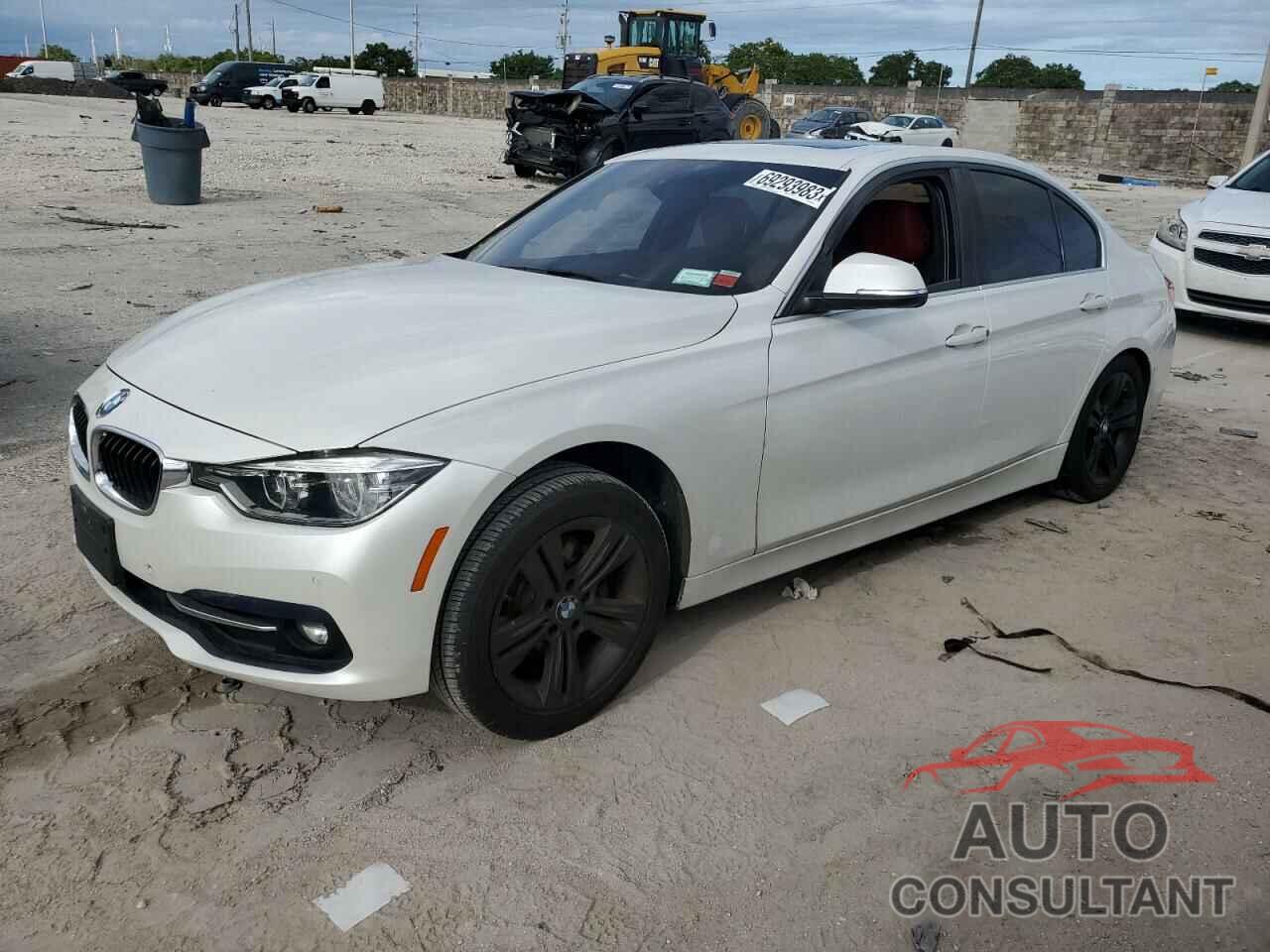 BMW 3 SERIES 2017 - WBA8B9G30HNU53080