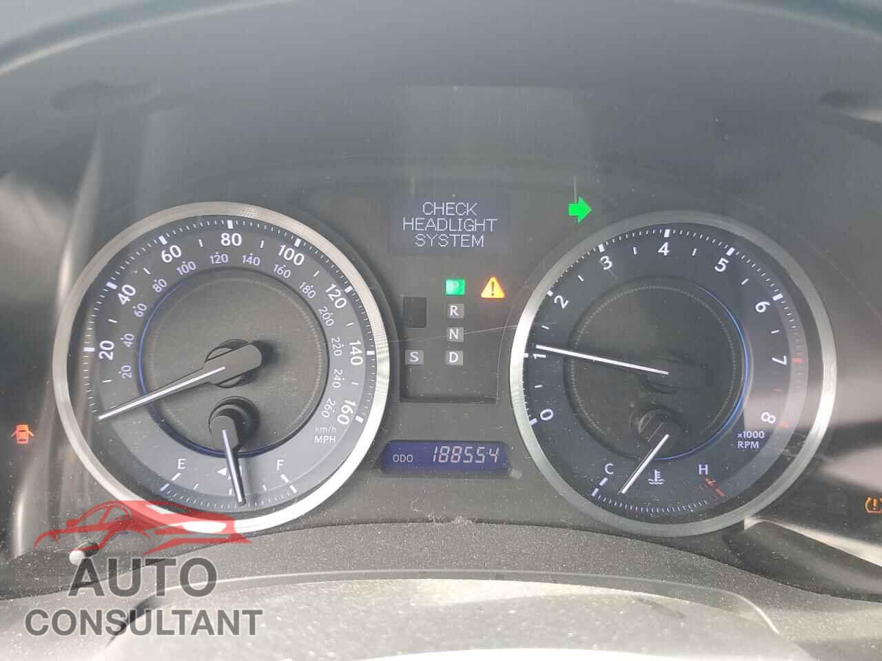 LEXUS IS 2012 - JTHCF5C2XC5059648