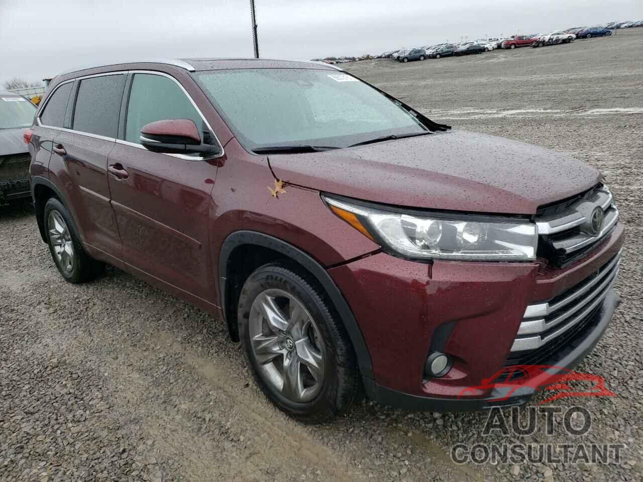 TOYOTA HIGHLANDER 2018 - 5TDDZRFH0JS898865