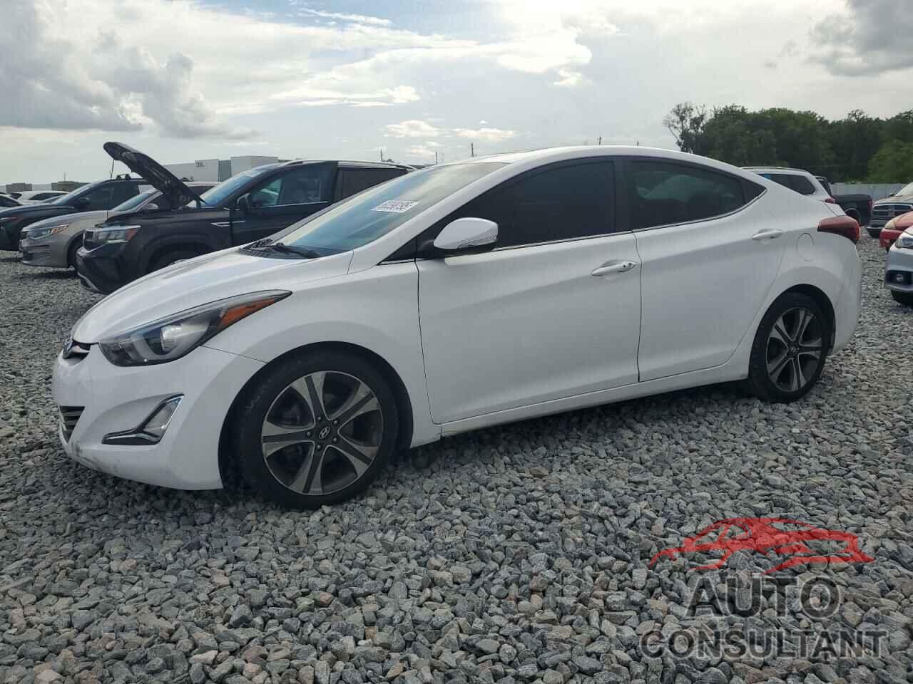 HYUNDAI ELANTRA 2015 - KMHDH4AHXFU382511