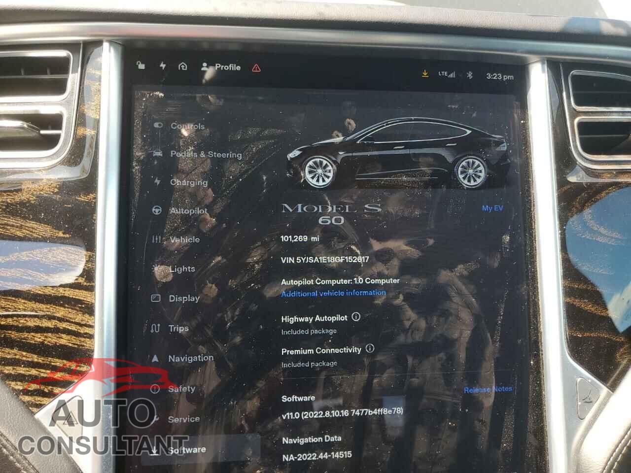 TESLA MODEL S 2016 - 5YJSA1E18GF152617
