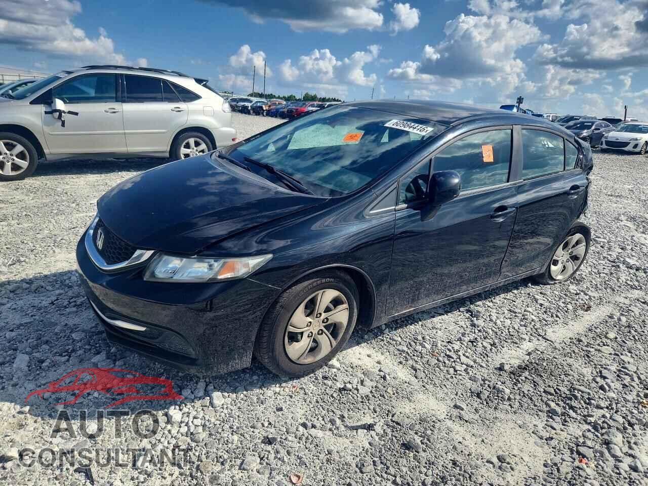 HONDA CIVIC 2013 - 19XFB2F54DE043725