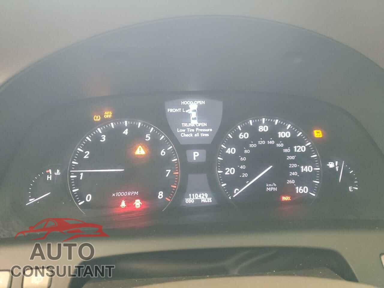 LEXUS LS460 2012 - JTHCL5EF1C5014428