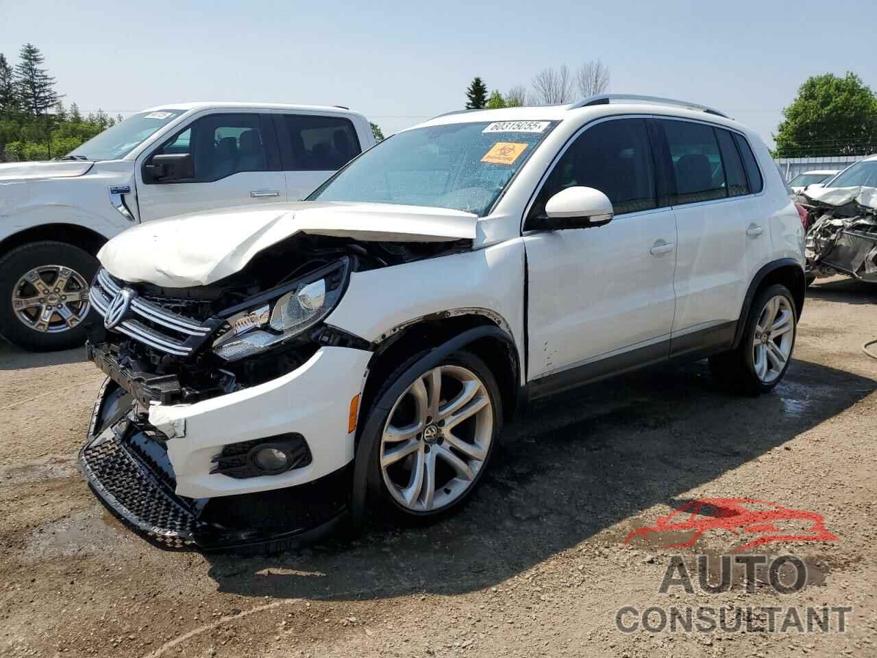 VOLKSWAGEN TIGUAN 2012 - WVGBV7AX3CW587693