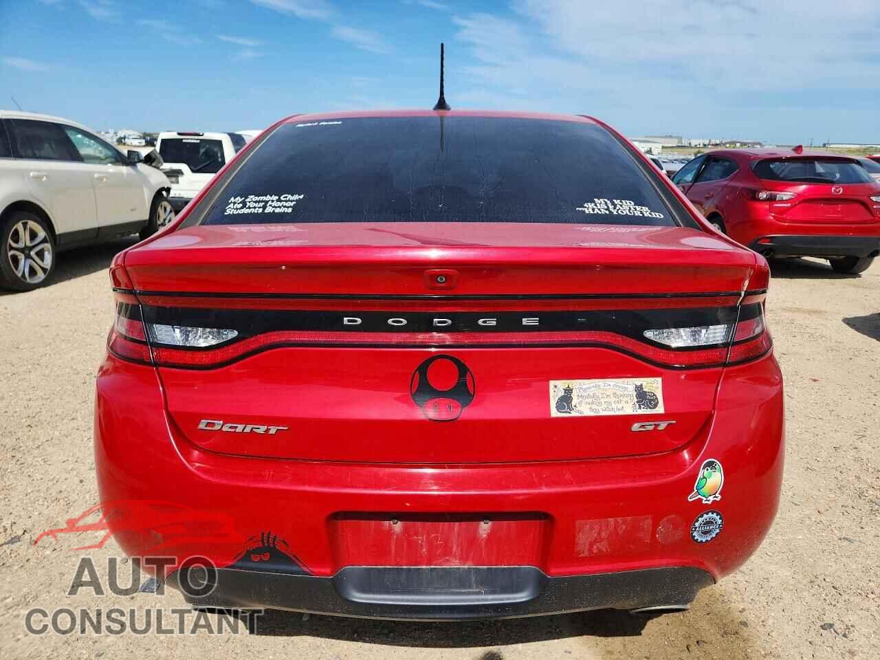 DODGE DART 2015 - 1C3CDFEB7FD252185