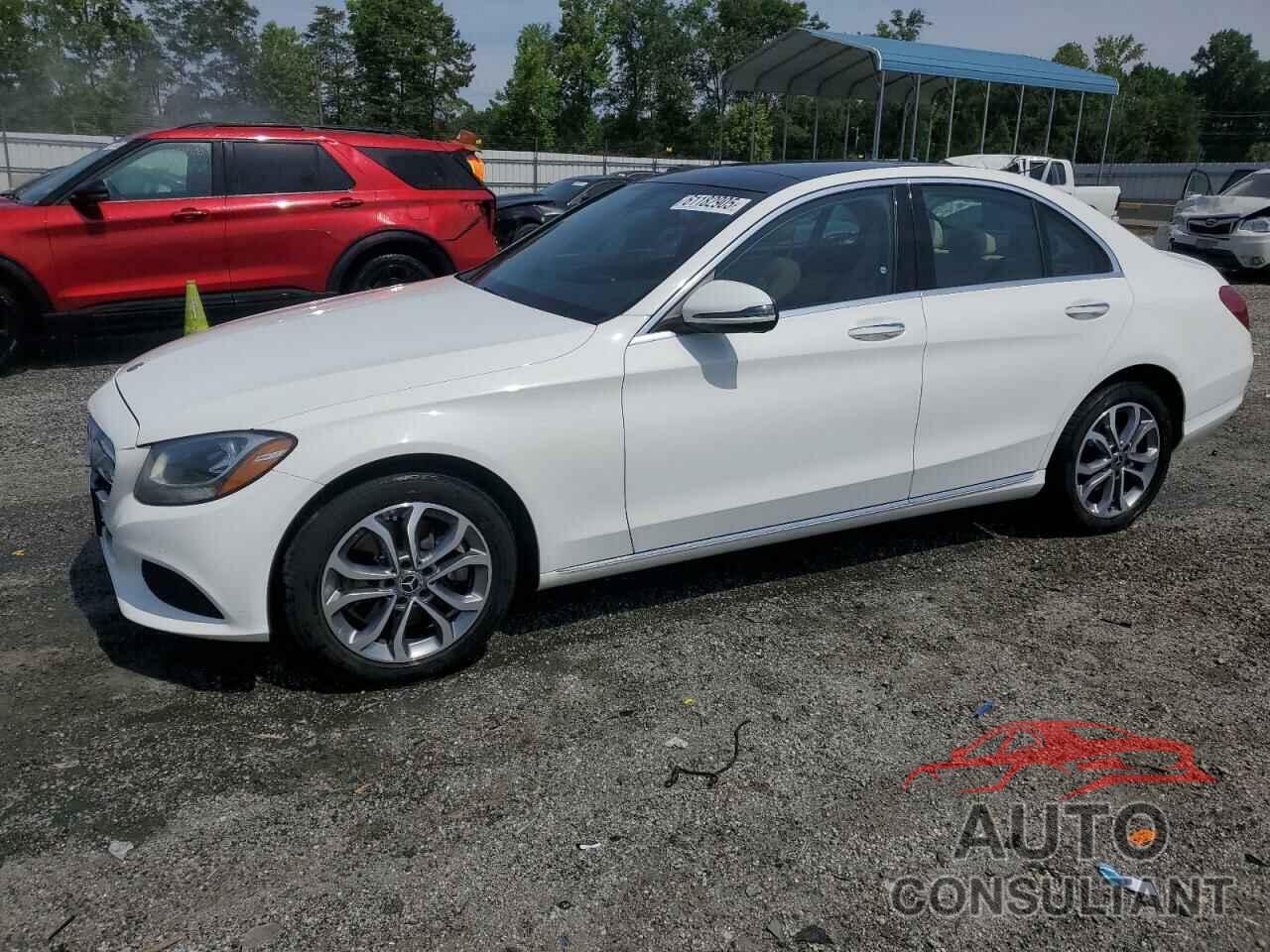 MERCEDES-BENZ C-CLASS 2018 - WDDWF4KB5JR376291
