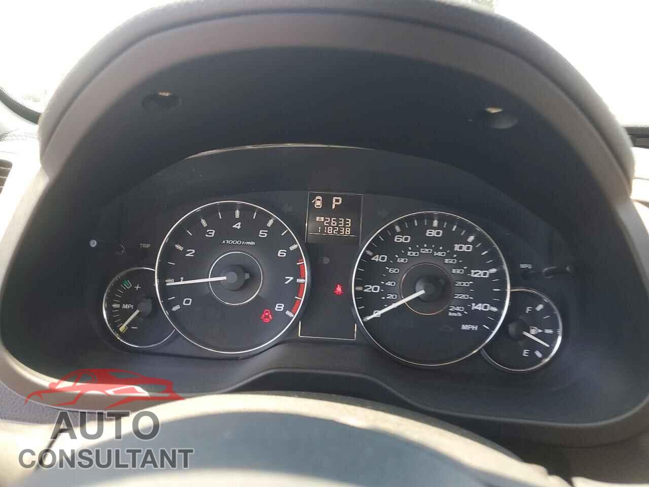 SUBARU LEGACY 2011 - 4S3BMBF69B3249645