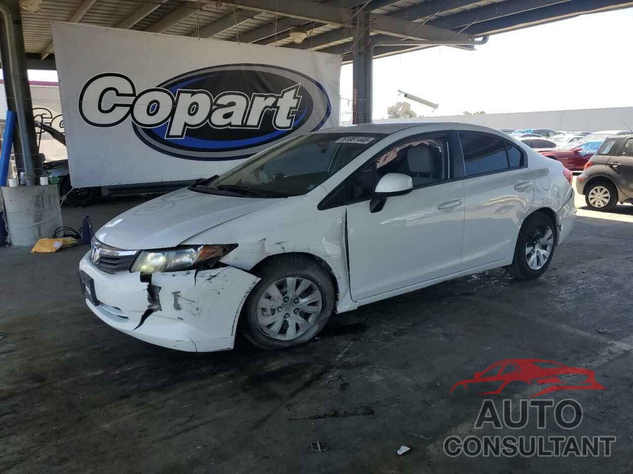 HONDA CIVIC 2012 - 19XFB2F59CE370619