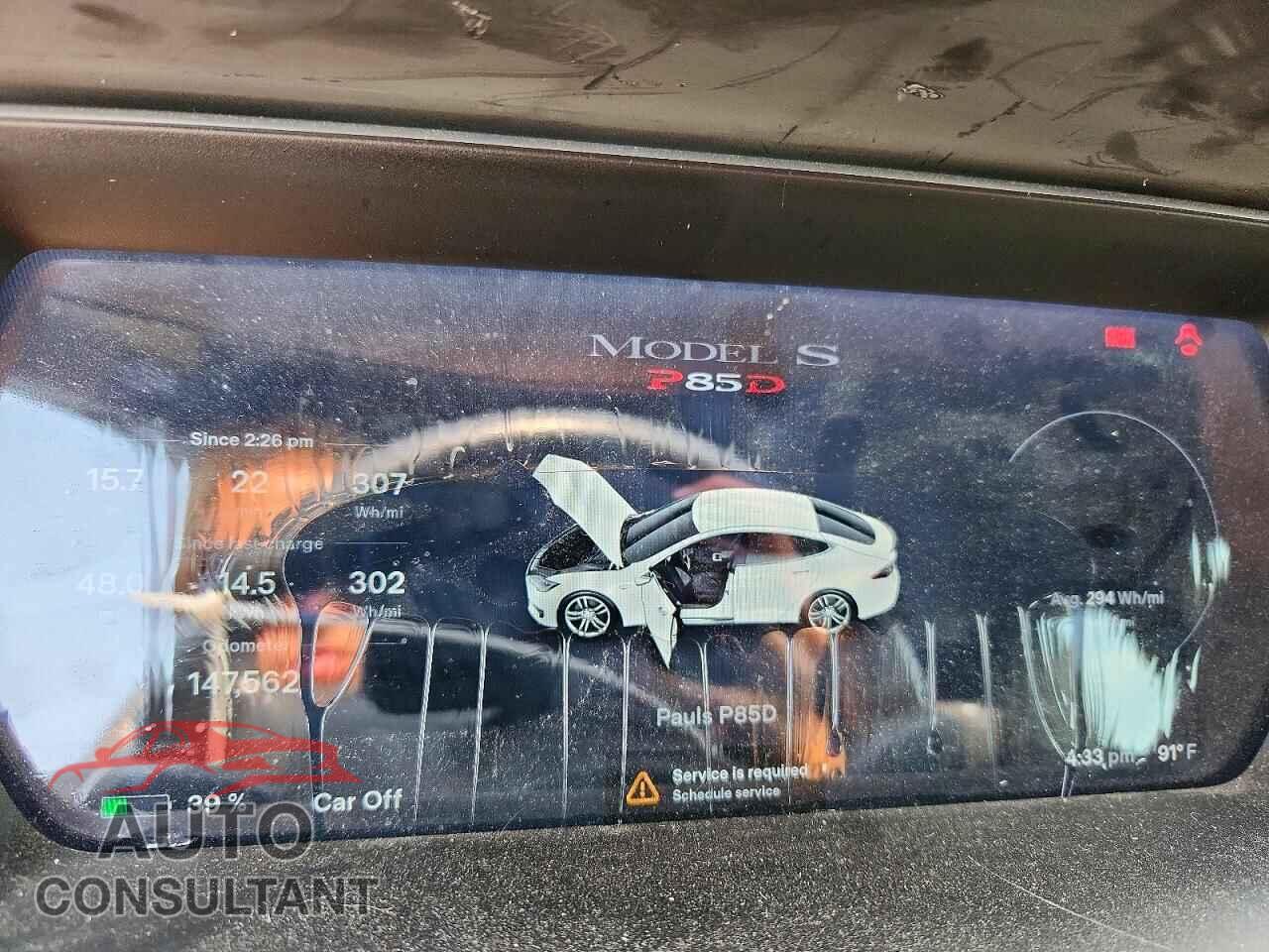 TESLA MODEL S 2015 - 5YJSA1H49FF098040