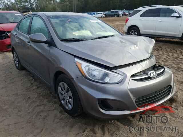 HYUNDAI ACCENT 2017 - KMHCT4AE5HU369572
