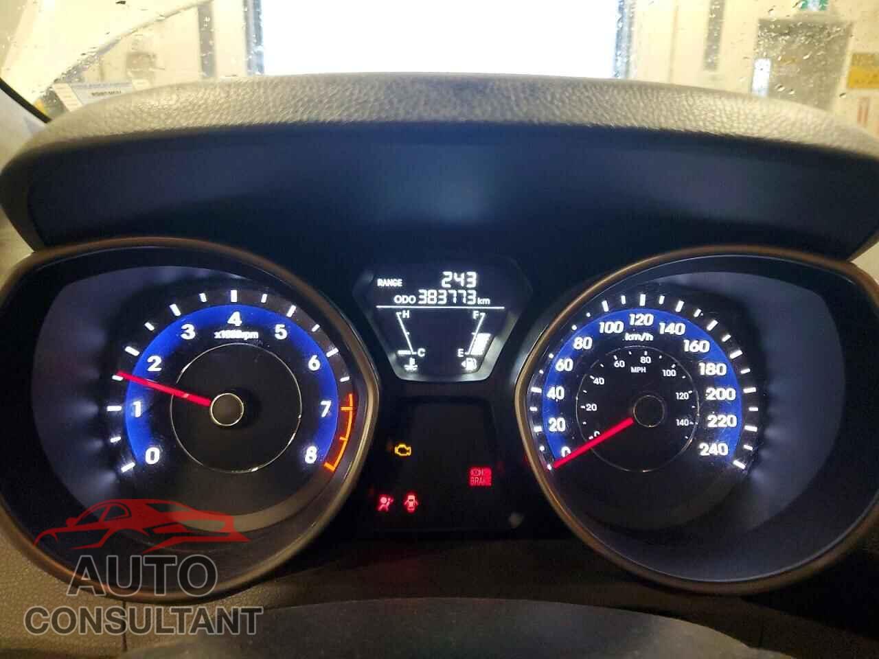 HYUNDAI ELANTRA 2012 - 5NPDH4AE3CH088917