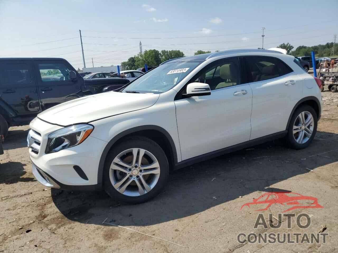 MERCEDES-BENZ GLA-CLASS 2016 - WDCTG4GB5GJ207327
