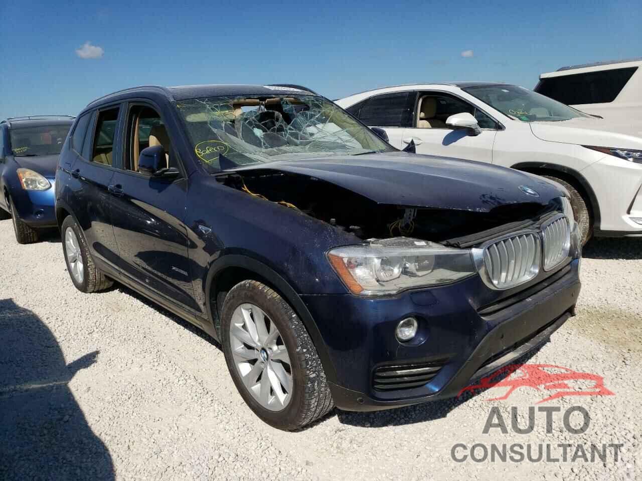 BMW X3 2017 - 5UXWX9C34H0W80124