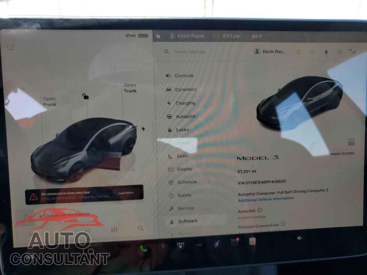 TESLA MODEL 3 2023 - 5YJ3E1EA6PF408830