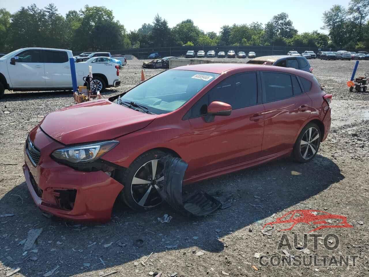 SUBARU IMPREZA 2017 - 4S3GTAK68H3712036