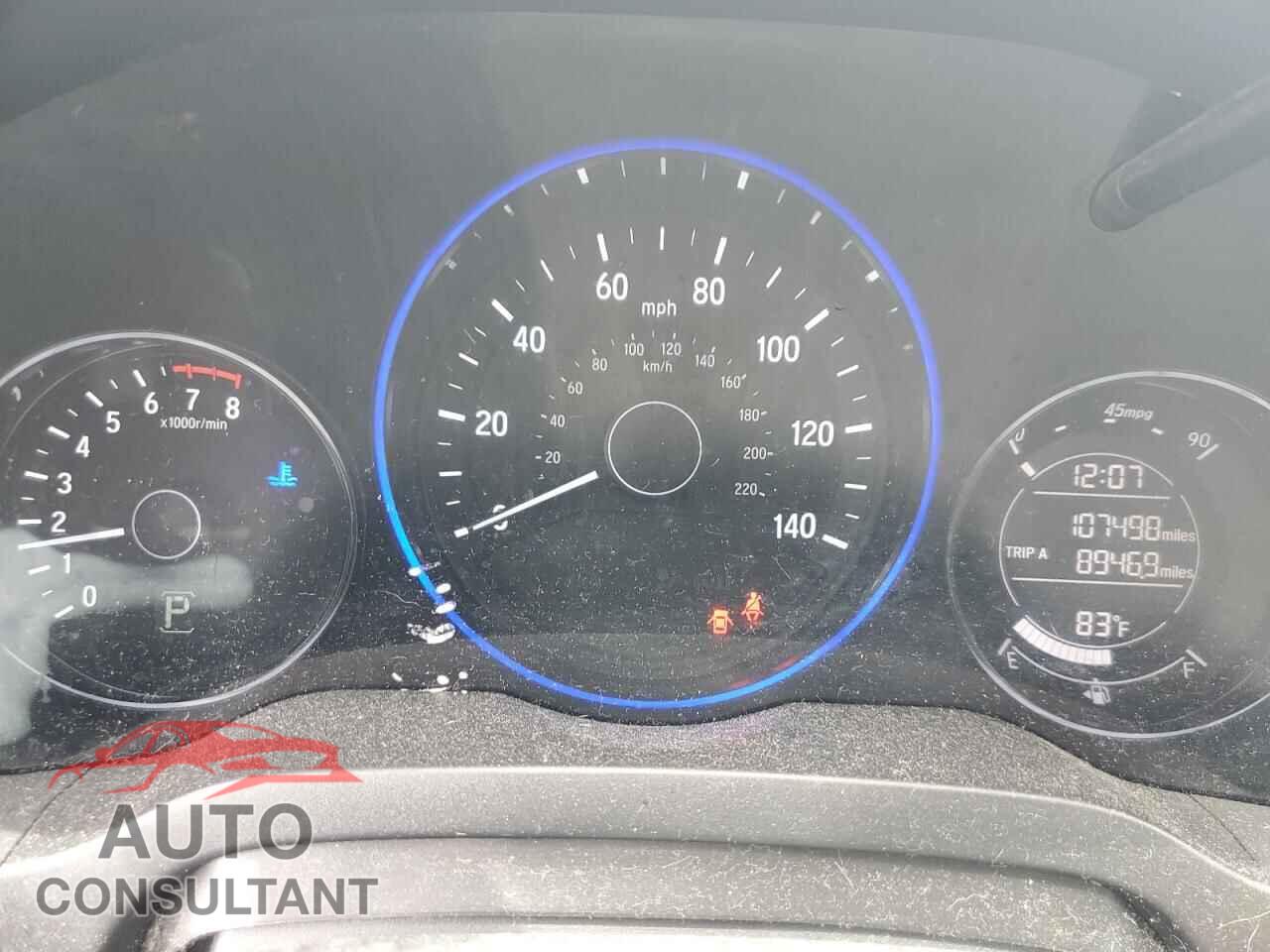 HONDA HR-V 2016 - 3CZRU6H79GM764124