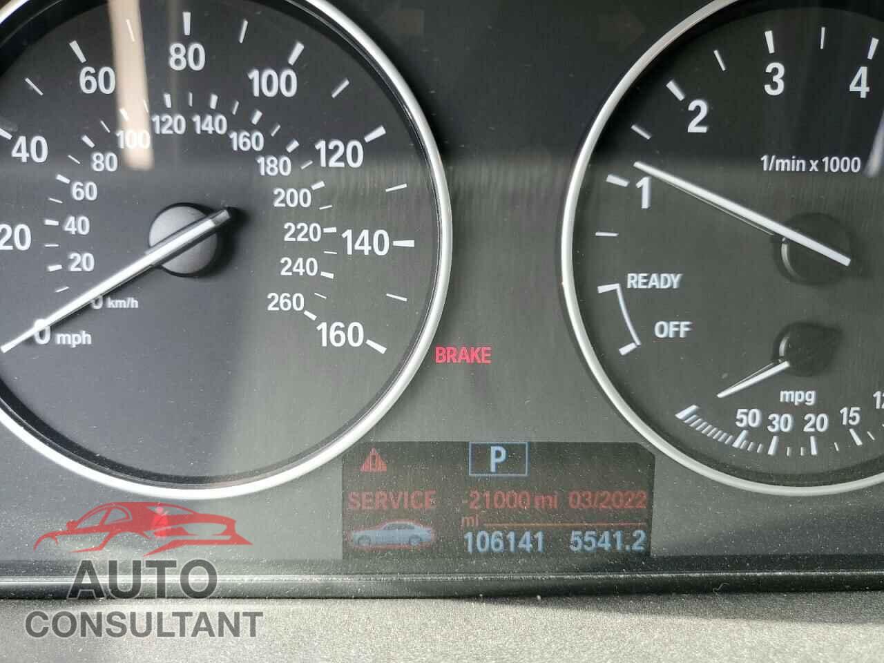 BMW 3 SERIES 2015 - WBA3C3C55FP662912