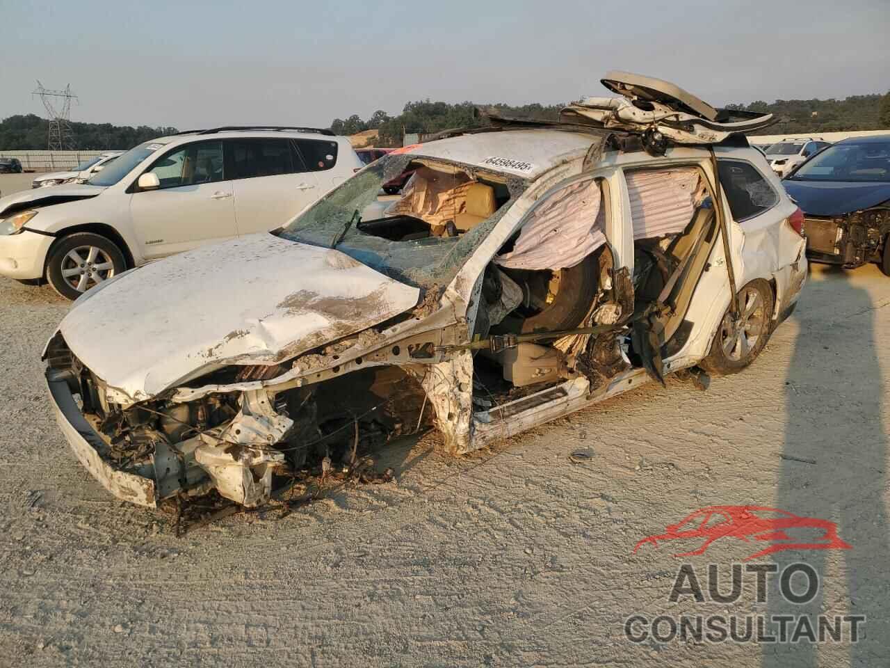SUBARU OUTBACK 2011 - 4S4BRDJC4B2422838