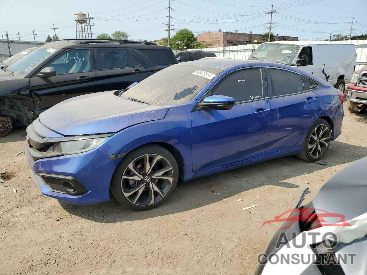 HONDA CIVIC 2019 - 2HGFC2F86KH600161