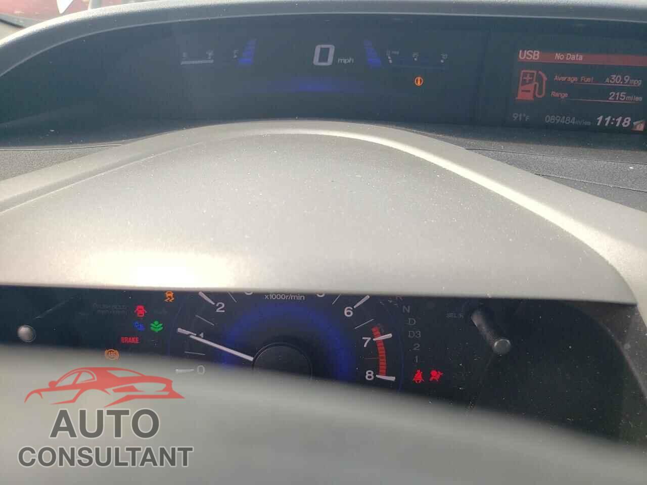 HONDA CIVIC 2012 - 19XFB2F87CE303740