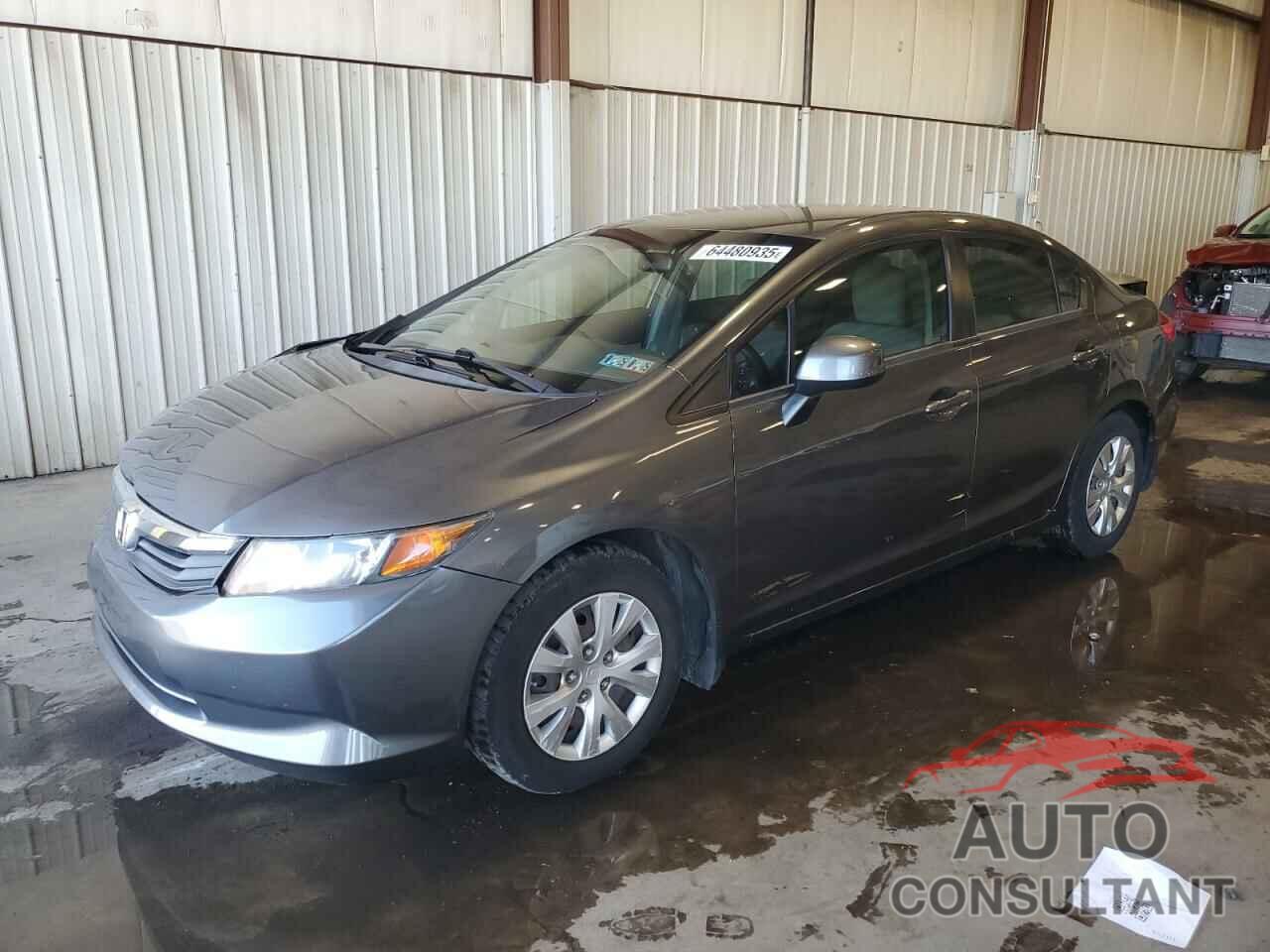 HONDA CIVIC 2012 - 19XFB2F56CE016248