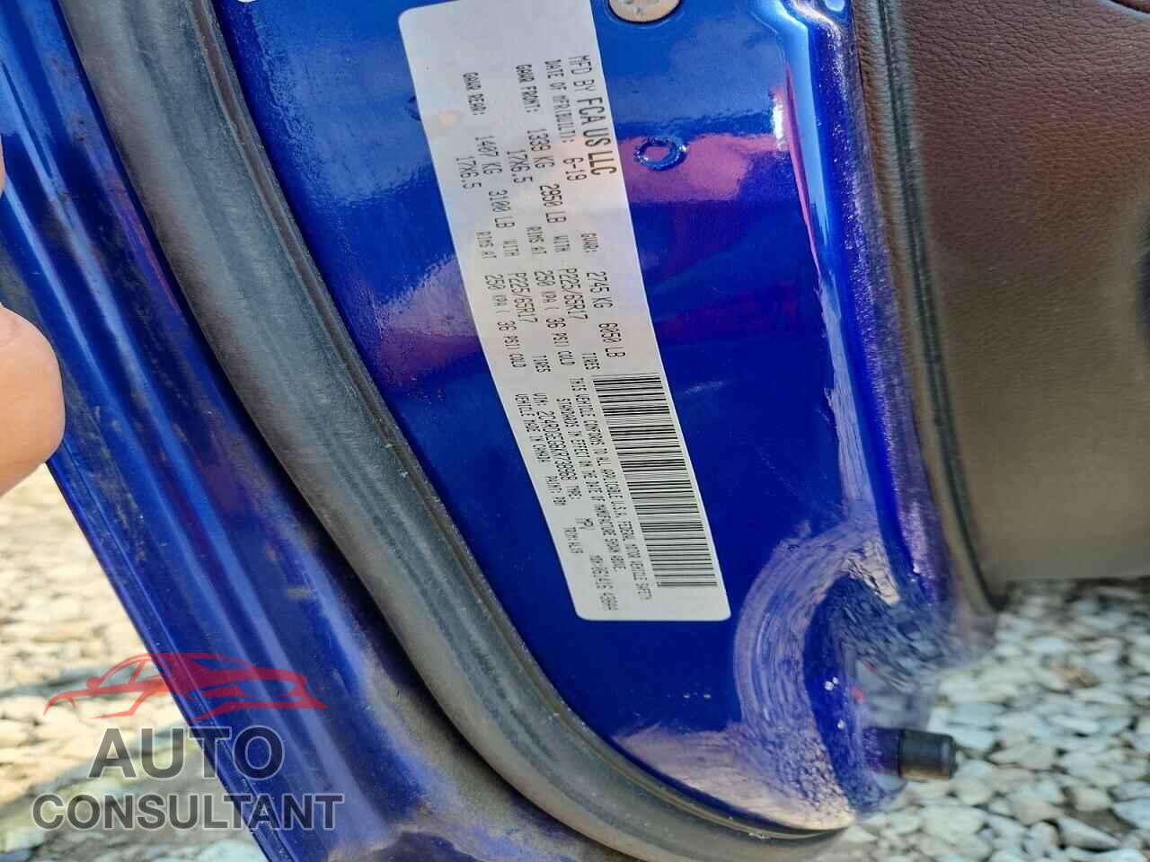 DODGE CARAVAN 2019 - 2C4RDGEG6KR738968