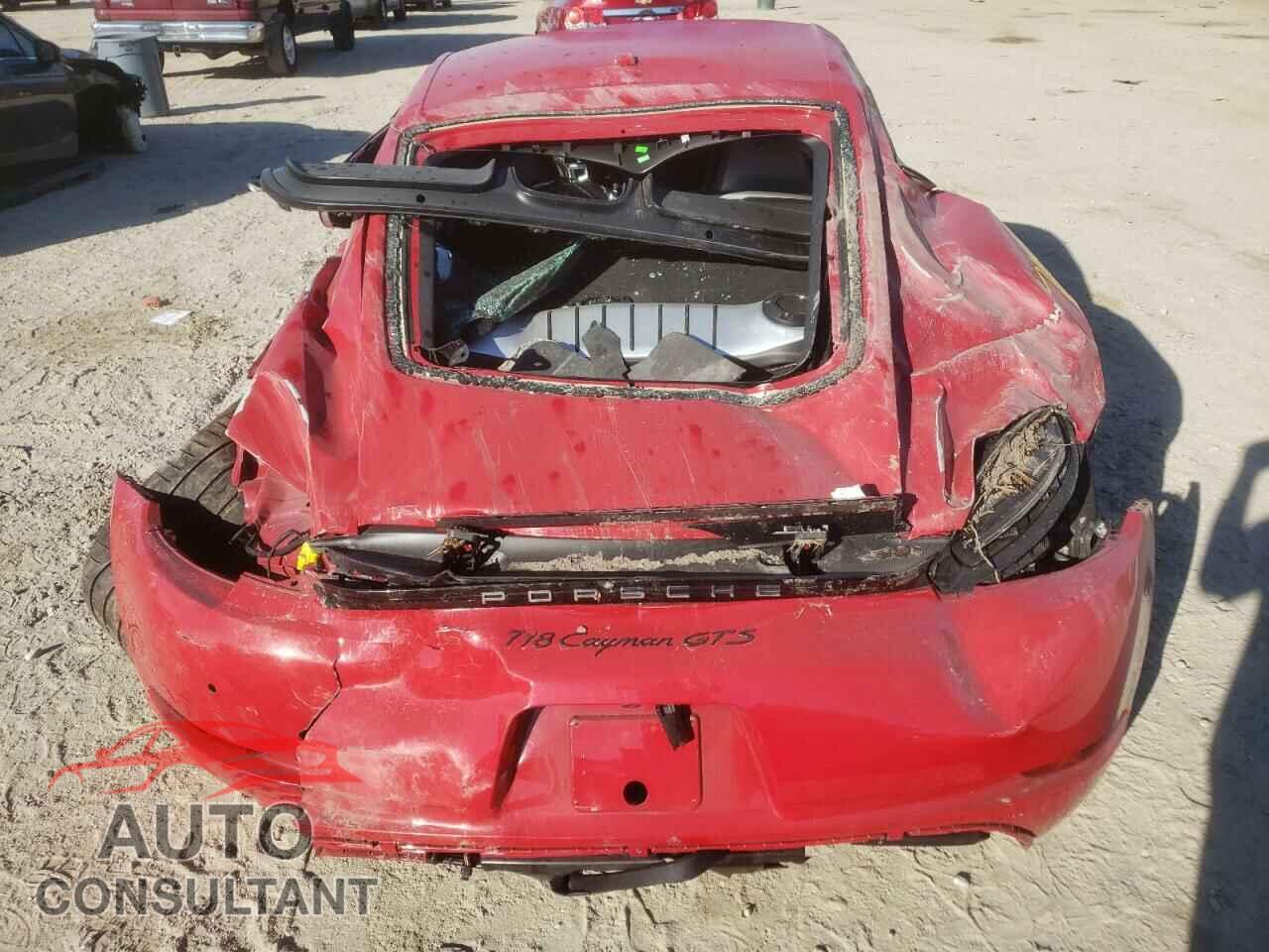 PORSCHE CAYMAN 2018 - WP0AB2A8XJS278411