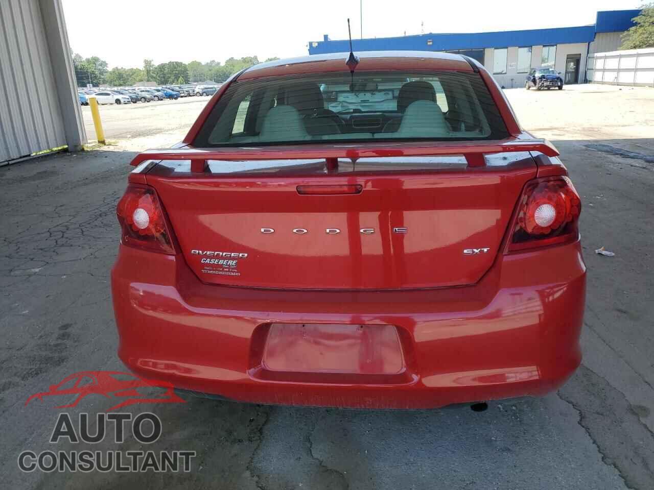 DODGE AVENGER 2012 - 1C3CDZCB7CN287092