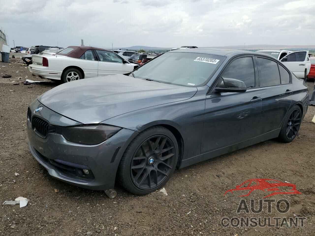 BMW 3 SERIES 2017 - WBA8D9G38HNU62829