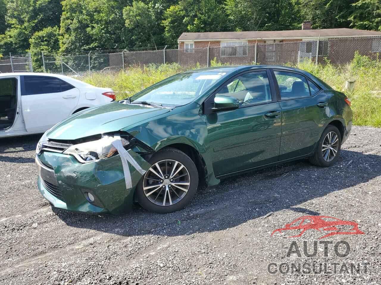 TOYOTA COROLLA 2016 - 2T1BURHE6GC562227