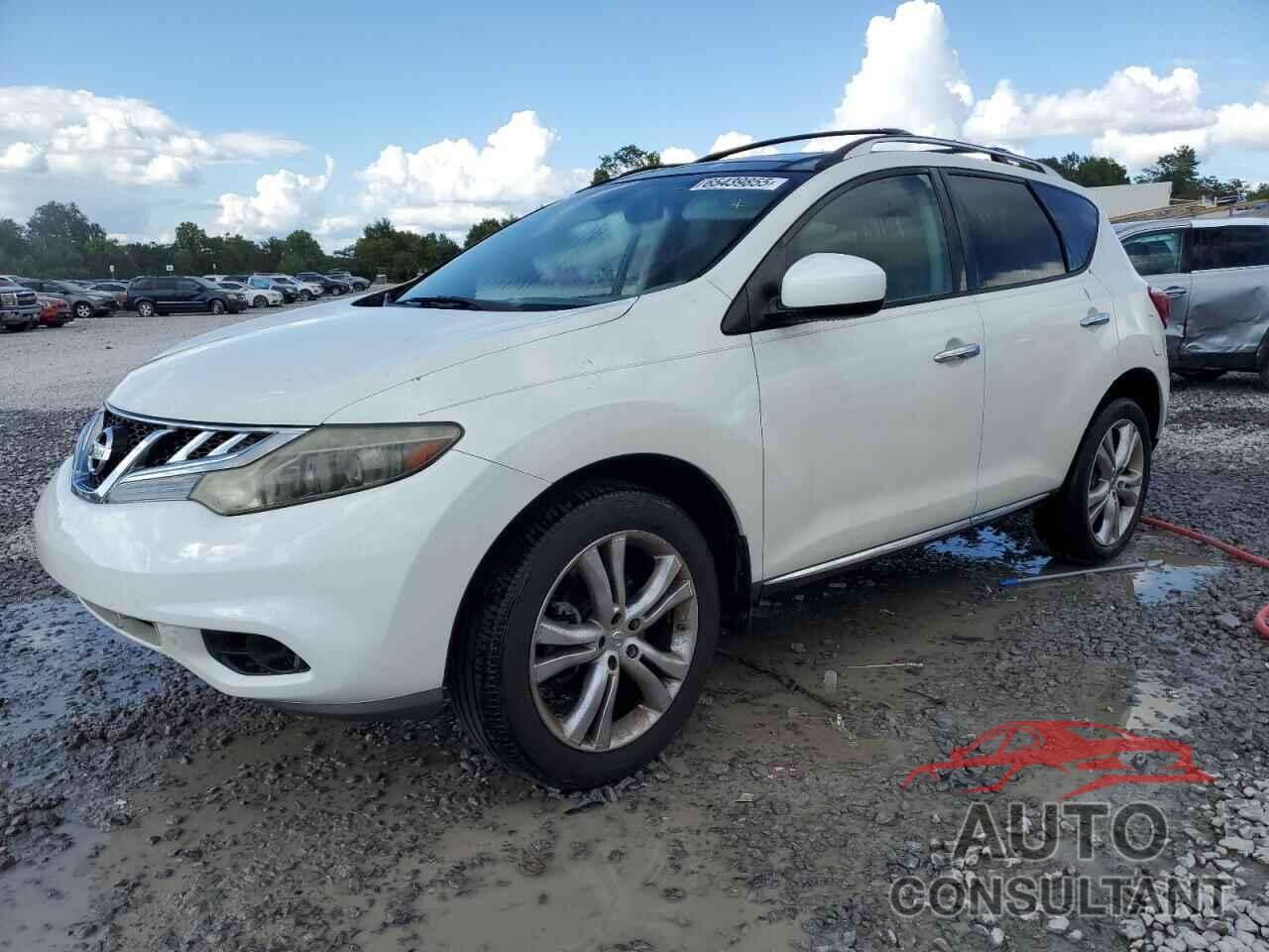 NISSAN MURANO 2011 - JN8AZ1MU7BW068278