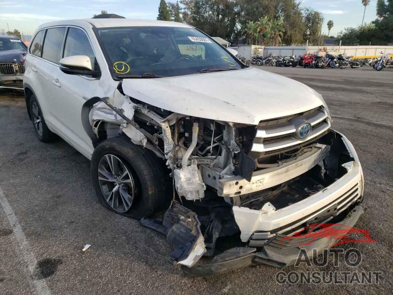 TOYOTA HIGHLANDER 2017 - 5TDBGRFHXHS024398