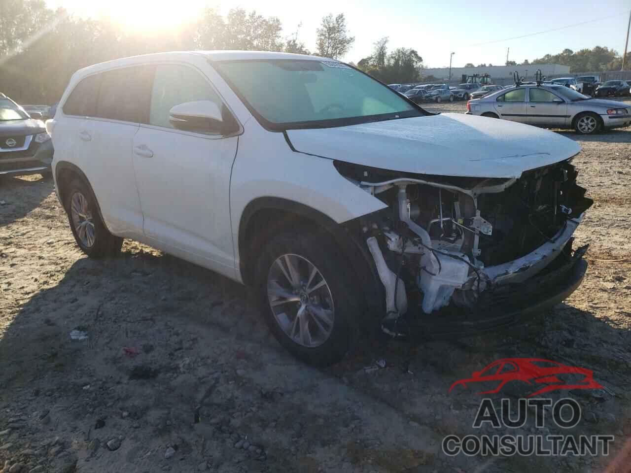 TOYOTA HIGHLANDER 2016 - 5TDZKRFH8GS163764