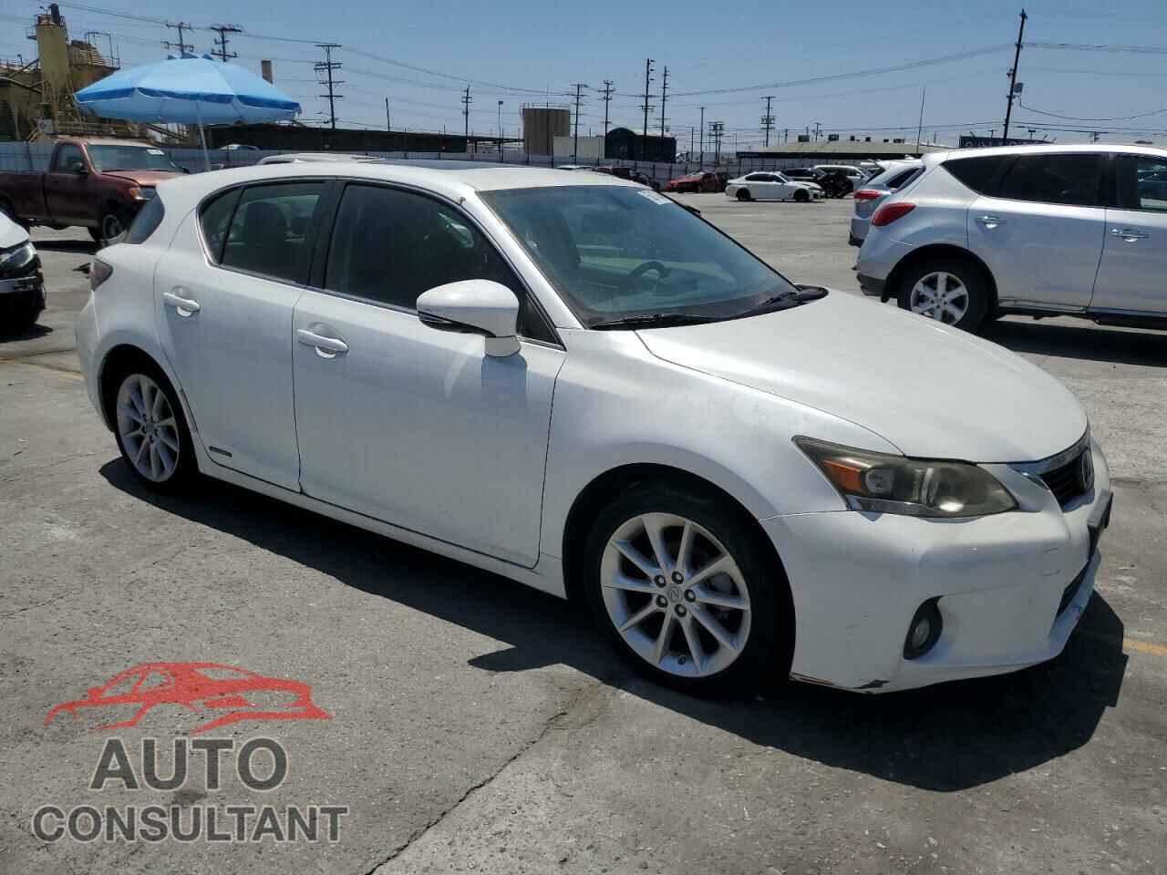 LEXUS CT 200 2011 - JTHKD5BH1B2029140