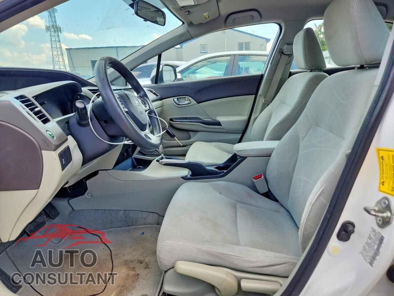 HONDA CIVIC 2012 - 19XFB2F51CE312293