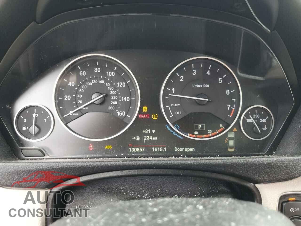 BMW 3 SERIES 2016 - WBA8E5G51GNU21528